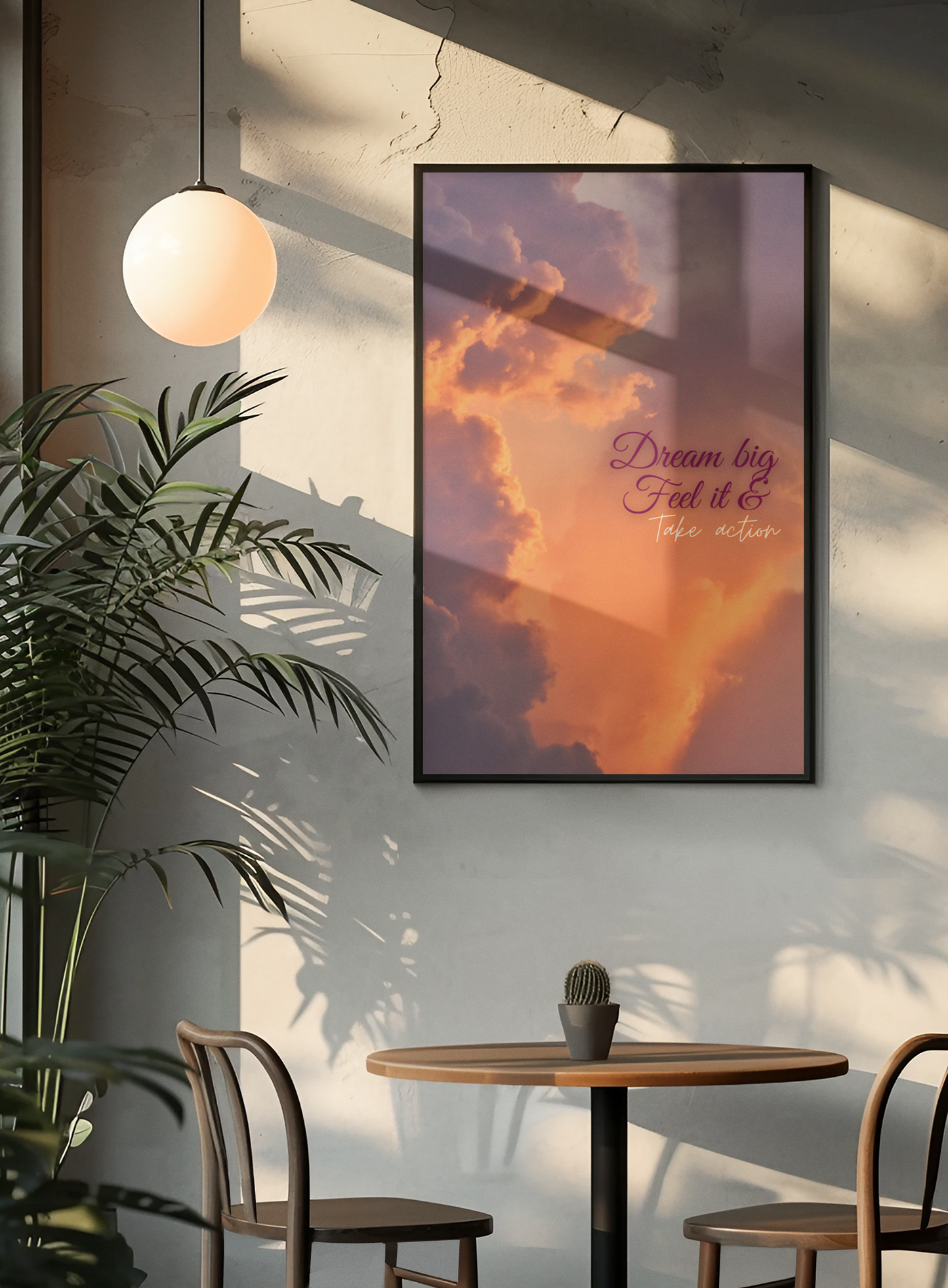 Dream Big – Inspirational Printable Poster