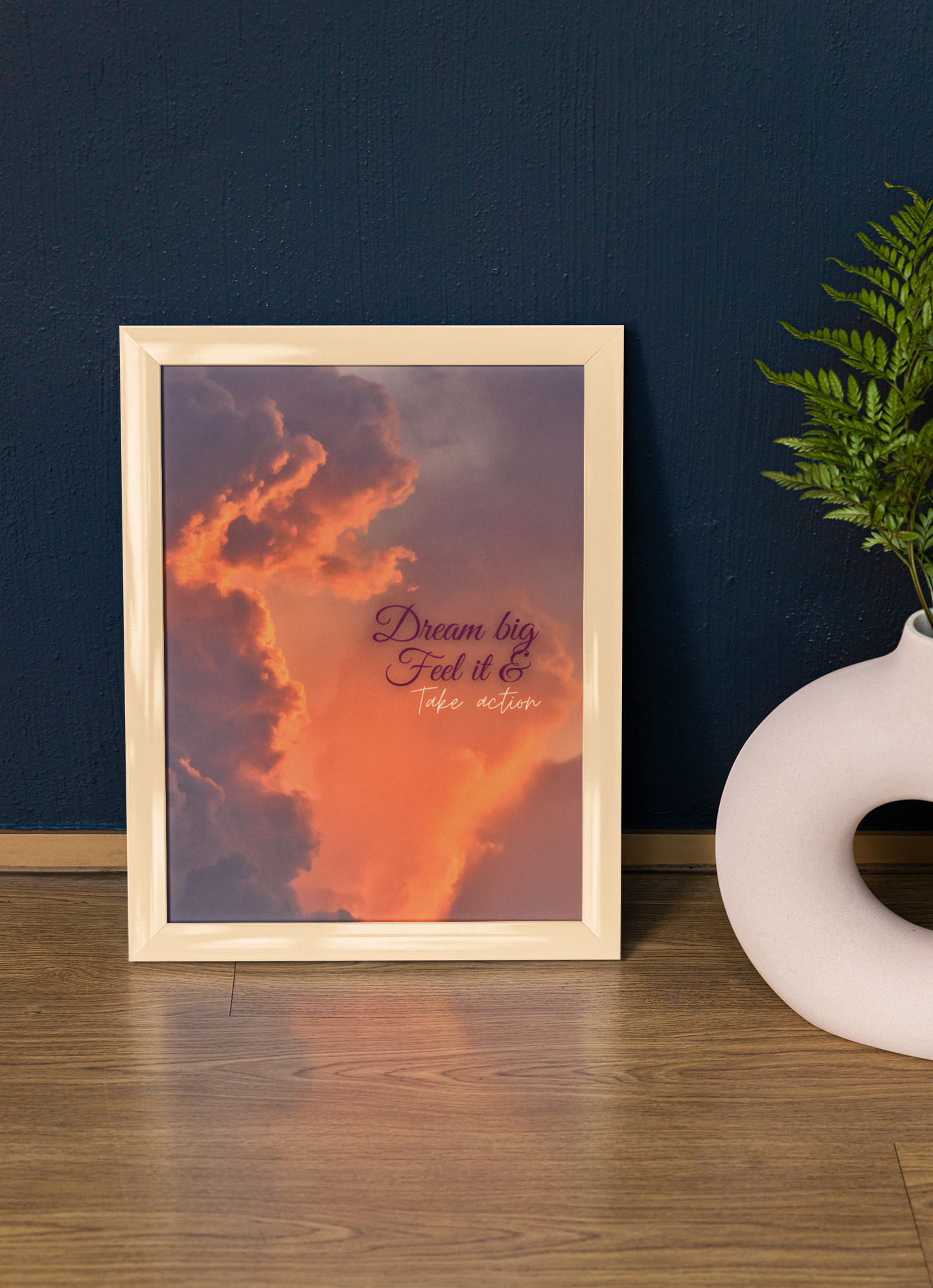 Dream Big – Inspirational Printable Poster